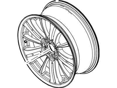 Ford AG1Z-1007-G Wheel Assembly