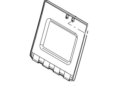 Ford BC3Z-28644A22-AA Armrest Assembly