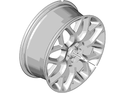 Ford DS7Z-1007-M Wheel Assembly