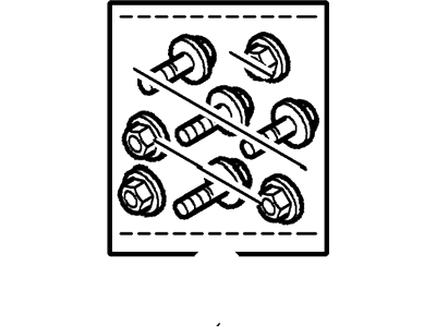 Ford YL3Z-15000A25-BA Kit - Hardware