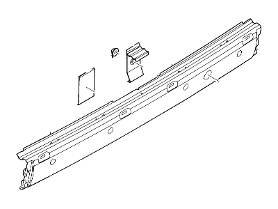 Ford 7T1Z-17906-AA Bumper Assembly - Rear