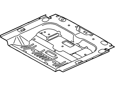 Lincoln Aviator Floor Pan - 6L2Z-7811218-AA