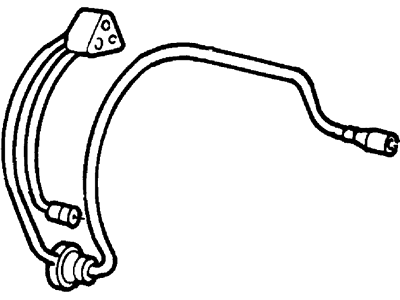 Ford F81Z-19C827-AA Hose - Vacuum