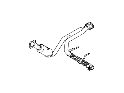 2012 Lincoln Mark LT Catalytic Converter - BL3Z-5E212-D