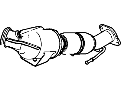 Ford Focus Catalytic Converter - CV6Z-5E212-H