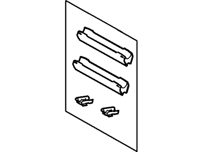 Ford 1C3Z-2321-FA Kit - Brake Pad Attachment