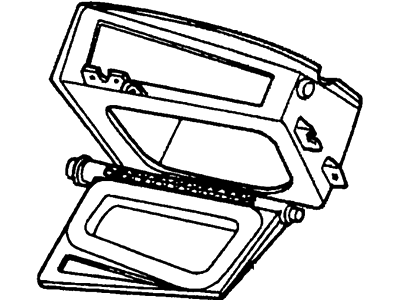 Ford F6DZ-19A813-AA Door - Ventilation