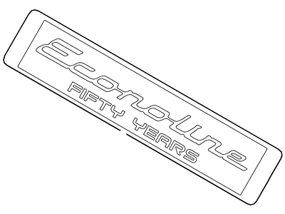 Ford BC2Z-1642528-A Nameplate