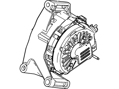 2006 Mercury Mariner Alternator - 6L8Z-10346-KA