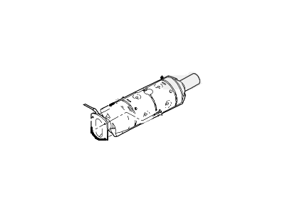 Ford 5C3Z-5E212-HA Catalytic Converter Assembly