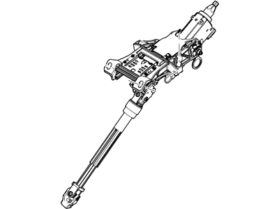 2013 Ford Flex Steering Column - DA8Z-3C529-B