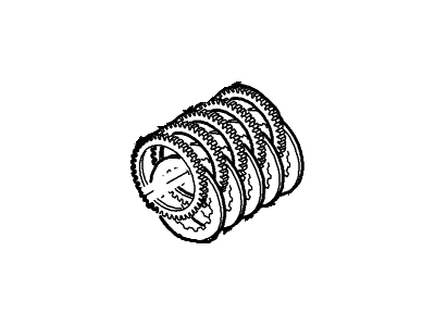 Ford XL3Z-7B442-BA Driven Plate - Steel