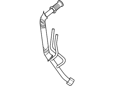 Ford 1S7Z-9D477-CA Tube - EGR Valve To