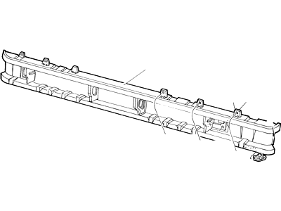 Ford E4DZ17A914A REINFORCEMENT ASY RR