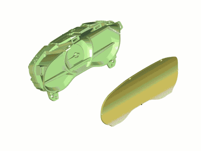 Ford Edge Instrument Cluster - KT4Z-10849-CA