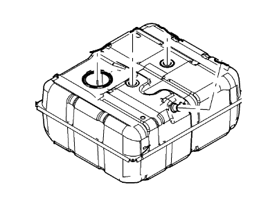 Ford 9C2Z-9002-E Fuel Tank Assembly