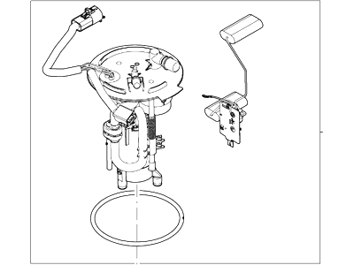 2006 Ford Explorer Fuel Pump - 6L2Z-9H307-A