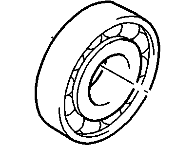 Ford YS4Z-7065-AA Bearing Assembly - Ball