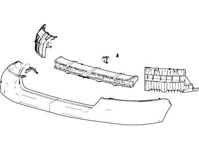 2006 Ford F-150 Bumper - 5L3Z-17D957-AAA