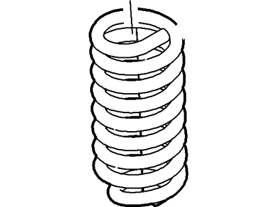 2005 Ford F-350 Super Duty Coil Springs - 4C3Z-5310-FA