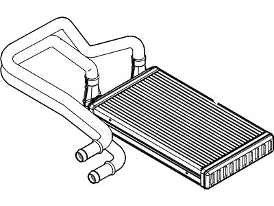 2010 Lincoln MKS Heater Core - 8G1Z-18476-A