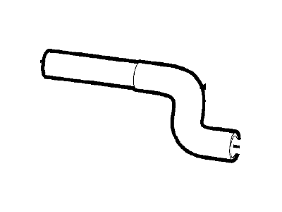2002 Ford Escort Crankcase Breather Hose - XS4Z-6758-CA