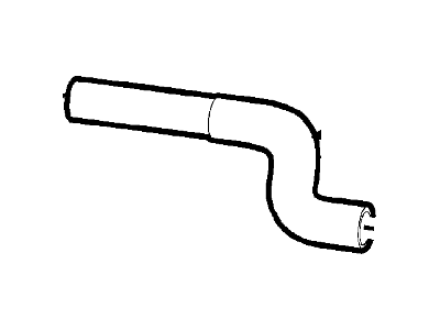 Ford Escort PCV Valve Hose - XS4Z-6758-CA