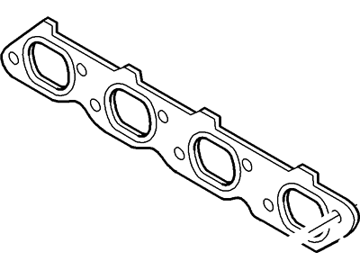 2000 Lincoln LS Exhaust Manifold Gasket - XW4Z-9448-AC