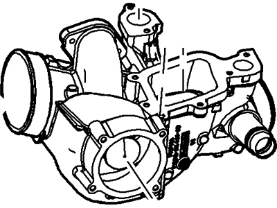 Ford FC3Z-9424-A Manifold Assembly - Inlet