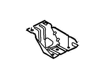 Ford 6W1Z-8052-B Support - Radiator