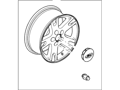 Ford 2L5Z-1007-CA Kit - Wheel