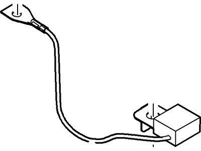 Ford AE5Z-18801-A Capacitor Assy - Radio Suppression