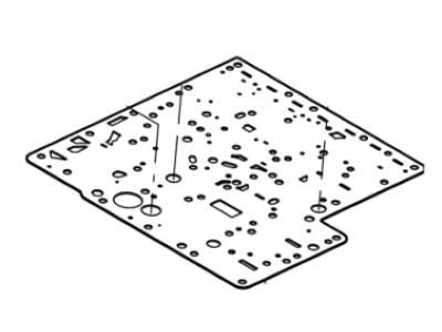 Ford HC3Z-7Z490-C Plate And Gasket Assembly