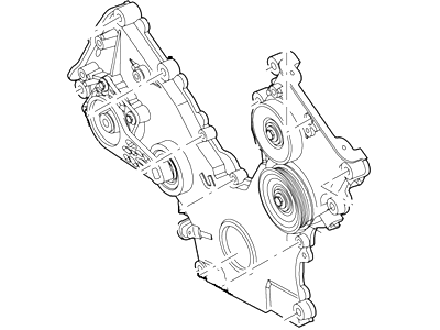 Ford 2C5Z-6019-AA Cover - Cylinder Front