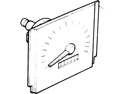 1990 Ford F Super Duty Speedometer - E9TZ-17255-D