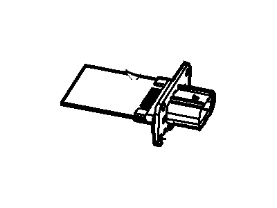 Ford 4W7Z-19A706-A Resistor Assembly