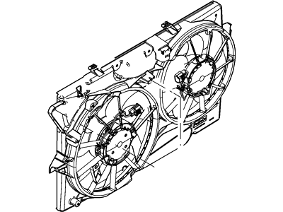 Ford 7T4Z-8124-A Insulator - Radiator Support