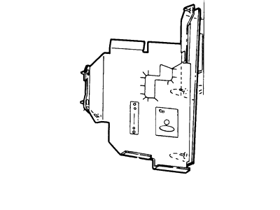 Ford F5MY8311A Deflector