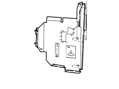 Ford Crown Victoria Air Deflector - F8AZ-8311-AA