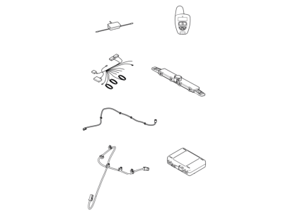 Ford BT4Z-19G364-A Kit - Remote Starter