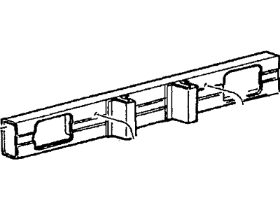 1997 Ford Mustang Bumper - F4ZZ-17757-A