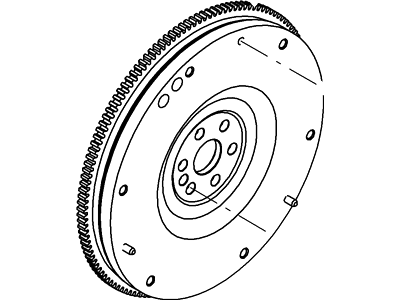 Ford BE8Z-6375-B Flywheel Assembly