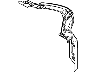 Ford 7T4Z-7845114-B Trough - Luggage Compartment Drain