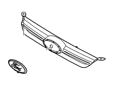 Ford Focus Grille - CM5Z-8200-CA