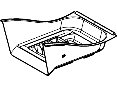 Ford YF1Z-5406202-AAA Box Assembly - Stowage