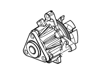 Ford 1S7Z-8501-A Pump Assembly - Water