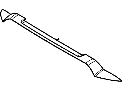 2012 Ford F-250 Super Duty Air Deflector - VBC3Z-16C900-G