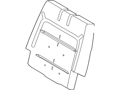 Ford BA8Z-7466801-A Pad - Rear Seat Back