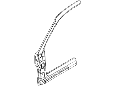 Ford 3S4Z-61211A10-AB A Pillar Assembly