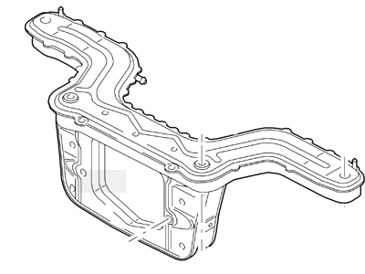 Ford 5L8Z-5035-AB Cross Member Assembly